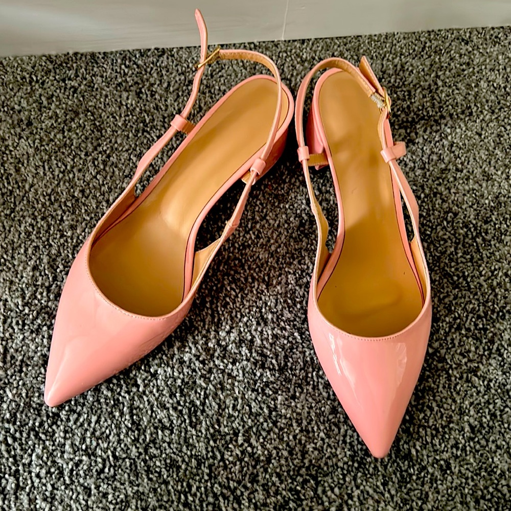 Light pink Barbie heels